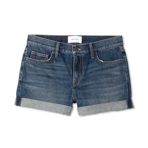 The Boyfriend Rolled Jean Shorts CURRENT/ELLIOT